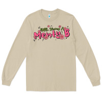Mushroom having a menty b, cute and trendy Long Sleeve Tee - MaliasSmallBusiness