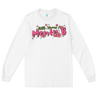 White having a menty b, cute and trendy Long Sleeve Tee - MaliasSmallBusiness