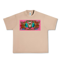 Burro western baby boer goat pink flowers serape leopard pink glitter patter Urban Heavy Tee - BarkalooDesign