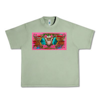 Oil Green western baby boer goat pink flowers serape leopard pink glitter patter Urban Heavy Tee - BarkalooDesign