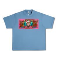 Pebble Blue western baby boer goat pink flowers serape leopard pink glitter patter Urban Heavy Tee - BarkalooDesign