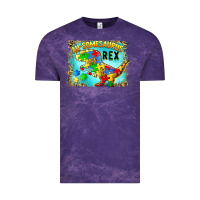 Cloud Purple au somesaurus rex Vintage Tee - BarkalooDesign