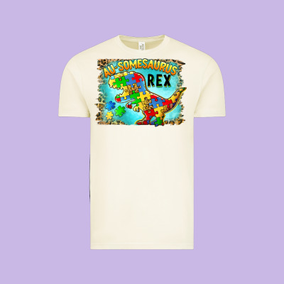 Au Somesaurus Rex Vintage Tee Designed By Barkaloodesign