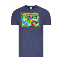 Vintage Denim au somesaurus rex Vintage Tee - BarkalooDesign