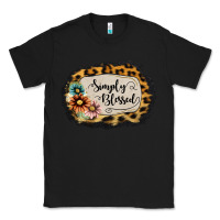 Black simply blessed Classic Tee - Jasminsmagicworld
