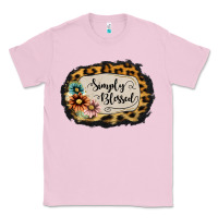 Bubblegum Pink simply blessed Classic Tee - Jasminsmagicworld