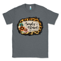 Charcoal Heather simply blessed Classic Tee - Jasminsmagicworld