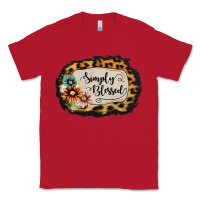 Red simply blessed Classic Tee - Jasminsmagicworld