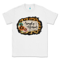 White simply blessed Classic Tee - Jasminsmagicworld