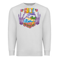 Dove Grey Salty soul Premium Sweatshirt - NancyCooperArtShop