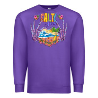 Purple Salty soul Premium Sweatshirt - NancyCooperArtShop