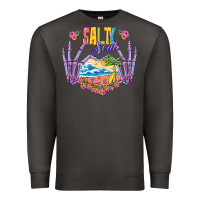 Smoke Salty soul Premium Sweatshirt - NancyCooperArtShop