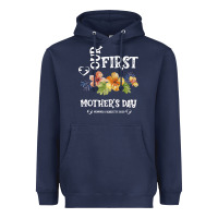 Navy Our Fırst Mother's day Mommy & Scarlette 2020 Heavyweight Hoodie - Bettercallsaul