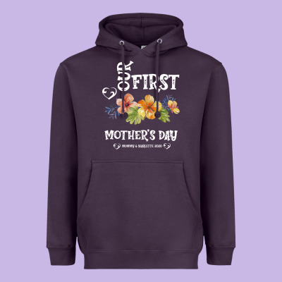 Our Fırst Mother's Day Mommy & Scarlette 2020 Heavyweight Hoodie Designed By Bettercallsaul