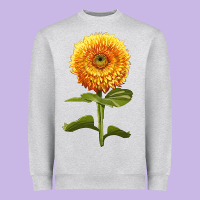Gummy Bear Sunflower Heavyweight Sweatshirt Designed By Lillyallendesigns