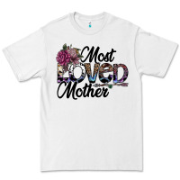 White most loved mother Premium Tee - SublimationCraftShop