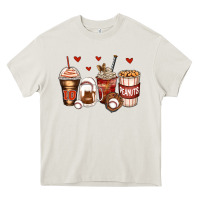 Cream baseball coffee cups Heavy Core Tee - Zillion Design Studio