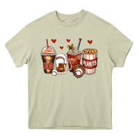 Mossy baseball coffee cups Heavy Core Tee - Zillion Design Studio