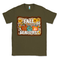 Army Green fall is proof that change is beautiful Classic Tee - AdoDesignShop