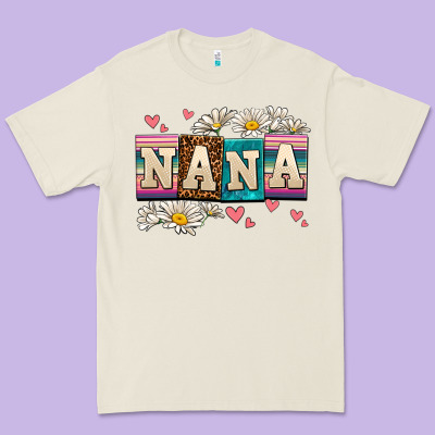 Daisy Nana Premium Tee Designed By Adodesignshop