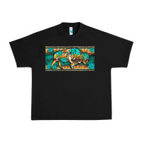 Black western  bison wild soul turquoise's gemstones  license plate template Urban Heavy Tee - BarkalooDesign