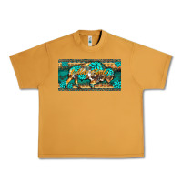 Peanut Butter western  bison wild soul turquoise's gemstones  license plate template Urban Heavy Tee - BarkalooDesign