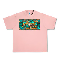 Salmon western  bison wild soul turquoise's gemstones  license plate template Urban Heavy Tee - BarkalooDesign