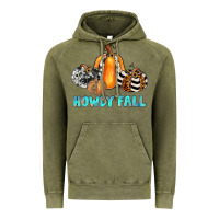 Vintage Olive howdy fall Vintage Hoodie - JahusDesignShop