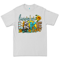Dove Grey living on lake time Premium Tee - HRA Design Shop