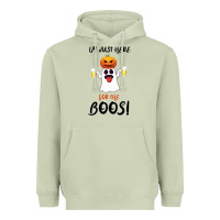 Matcha I'm Just Here For The Boos Heavyweight Hoodie - Bettercallsaul