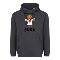 Smoke I'm Just Here For The Boos Heavyweight Hoodie - Bettercallsaul