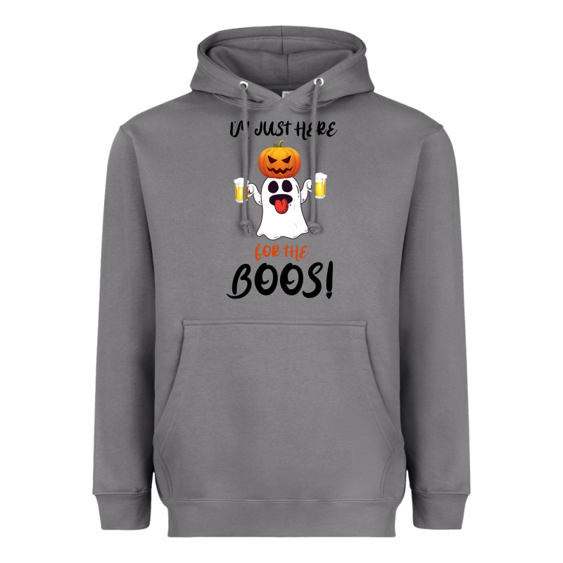 I'm Just Here For The Boos Heavyweight Hoodie by Bettercallsaul | Teevron