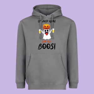 I'm Just Here For The Boos Heavyweight Hoodie Designed By Bettercallsaul