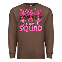 Chestnut breast cancer afro gnomies support squad Premium Sweatshirt - texasbilliewilder