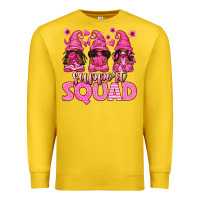 Lemon breast cancer afro gnomies support squad Premium Sweatshirt - texasbilliewilder