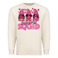 Sandshell breast cancer afro gnomies support squad Premium Sweatshirt - texasbilliewilder