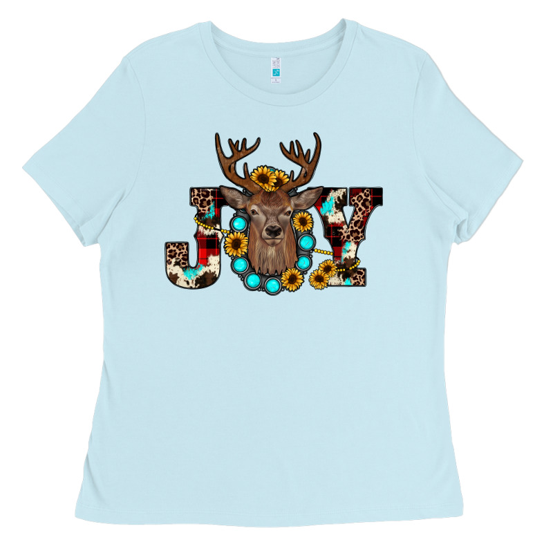 Christmas Joy Ladies Tee by JahusDesignShop | Teevron