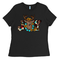 Black christmas joy Ladies Tee - JahusDesignShop