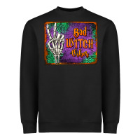 Black bad witch vibes Heavyweight Sweatshirt - Jasminsmagicworld