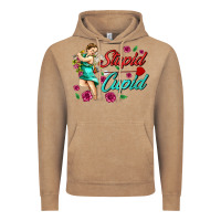 Vintage Coffee stupid cupid Vintage Hoodie - AdoDesignShop