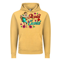 Vintage Mustard stupid cupid Vintage Hoodie - AdoDesignShop