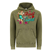 Vintage Olive stupid cupid Vintage Hoodie - AdoDesignShop