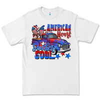 White American heart southern soul truck 4th of july Premium Tee - CowGirlArtShop