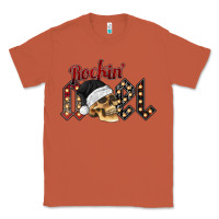 Copper rockin noel skull Classic Tee - CowhideDigitalArt