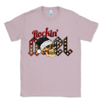 Lilac rockin noel skull Classic Tee - CowhideDigitalArt