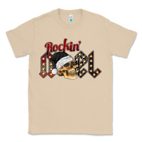 Mushroom rockin noel skull Classic Tee - CowhideDigitalArt