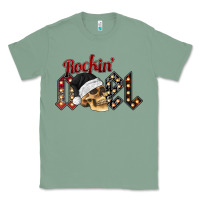 Sage rockin noel skull Classic Tee - CowhideDigitalArt