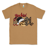Toasted Coconut rockin noel skull Classic Tee - CowhideDigitalArt