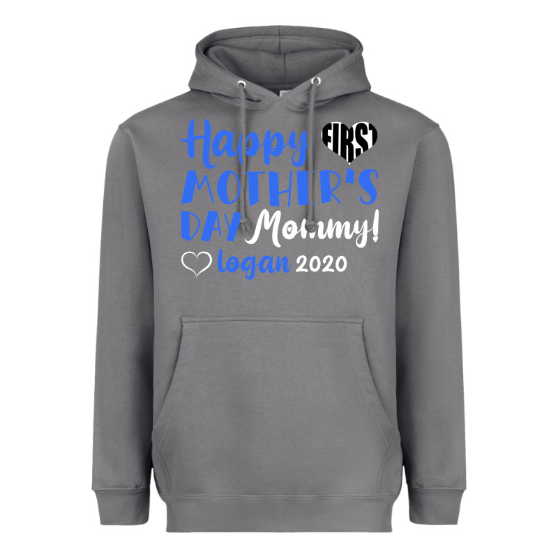 Happy First Mother's Day Mommy! Logan 2020 Heavyweight Hoodie by Bettercallsaul | Teevron