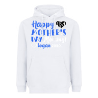 White happy first mother's day mommy! logan 2020 Heavyweight Hoodie - Bettercallsaul